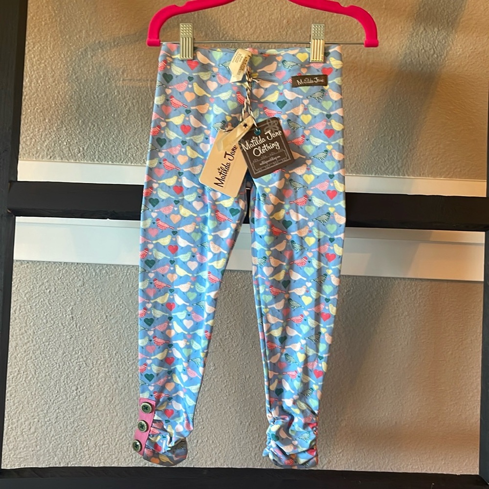Matilda Jane ‘Repeat after me Leggings’, girls size 4